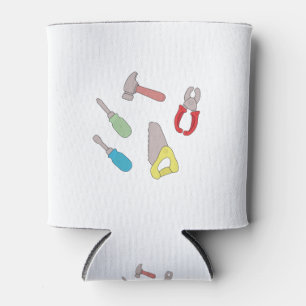 Cute Handyman Tools Can Cooler