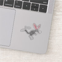 Cute happy Australian bilby cartoon