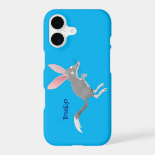 Cute happy Australian bilby cartoon