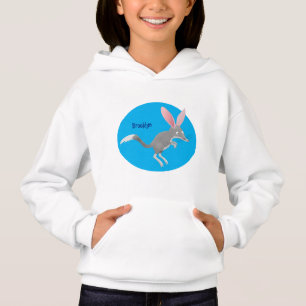 Cute happy Australian bilby cartoon