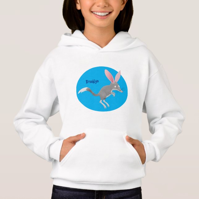 Cute happy Australian bilby cartoon  (Front)