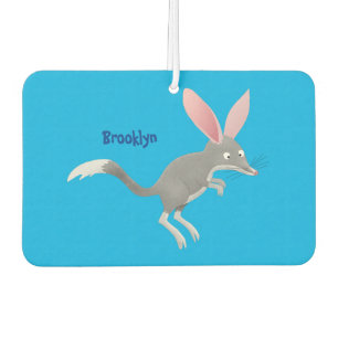 Cute happy Australian bilby cartoon Car Air Freshener