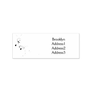 Cute happy Australian kangaroo illustration Rubber Stamp