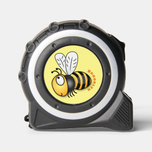 Cute happy bee cartoon illustration 1