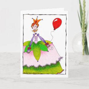 Cute Happy Birthday Princess for Girl or Tween Card