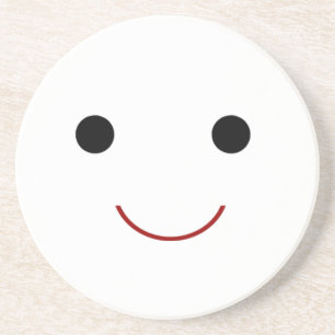 Cute Happy Face Coaster