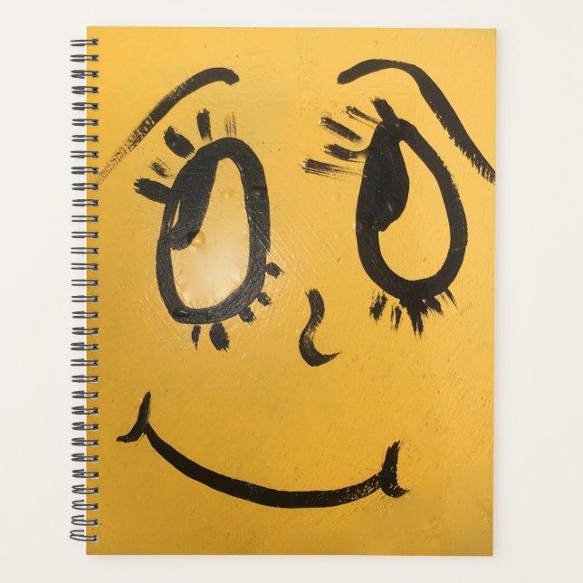 Cute Happy Face Planner (Front)