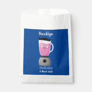 Cute happy food blender kitchen appliance cartoon favour bag