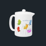 Cute happy jellybeans jumping cartoon illustration<br><div class="desc">These 5 jellybeans are having sweet fun. Drawn in cute cartoon illustration style.</div>