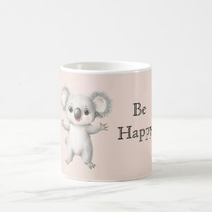 Cute Happy Koala Bear Coffee Mug