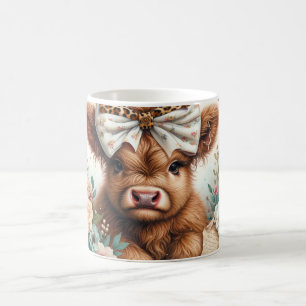 Cute Happy Mother's Day/ Highland Cow Coffee Mug