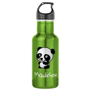 Cute Happy Panda Personalized Girls Name 532 Ml Water Bottle