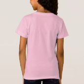 Cute Happy Pink Pig Face T-Shirt (Back)