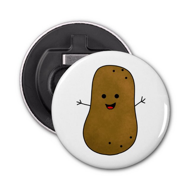 Cute Happy Potato Bottle Opener (Front)