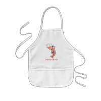 Cute happy shrimp, prawn cartoon