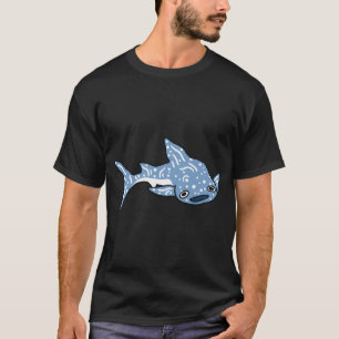 Cute Happy Smiling Whale Shark Sticker For Ocean A T-Shirt