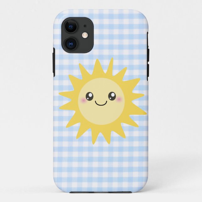 Cute Happy Sun Case-Mate iPhone Case (Back)