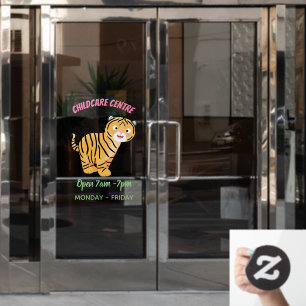 Cute happy tiger cub cartoon