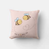 Cute Happy To Bee With You Couple Room Decor