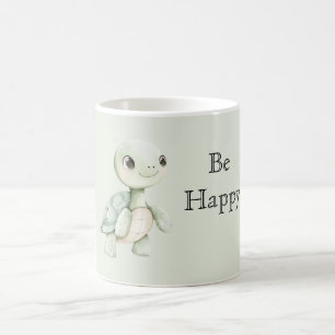 Cute Happy Turtle Coffee Mug