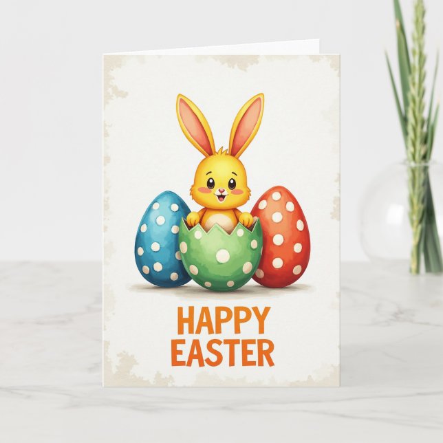 Cute Hatchling Greeting Card (Front)
