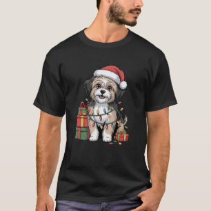 Cute Havanese Christmas Xmas Design Funny Dog Love T-Shirt