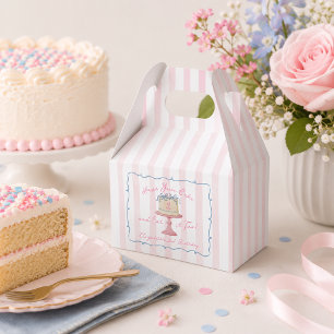 Cute Have You Cake and Eat it Two 2nd Birthday Favour Box