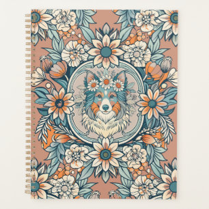 cute--head-sheltie-dog-with-flowers-on-his-head   planner
