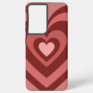 Cute heart aesthetic  samsung galaxy case