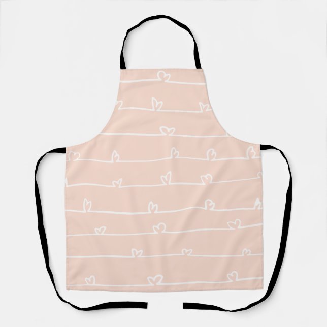 Cute heart apron (Front)