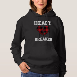 Cute Heart Breaker Valentine's Day Romance Valenti Hoodie
