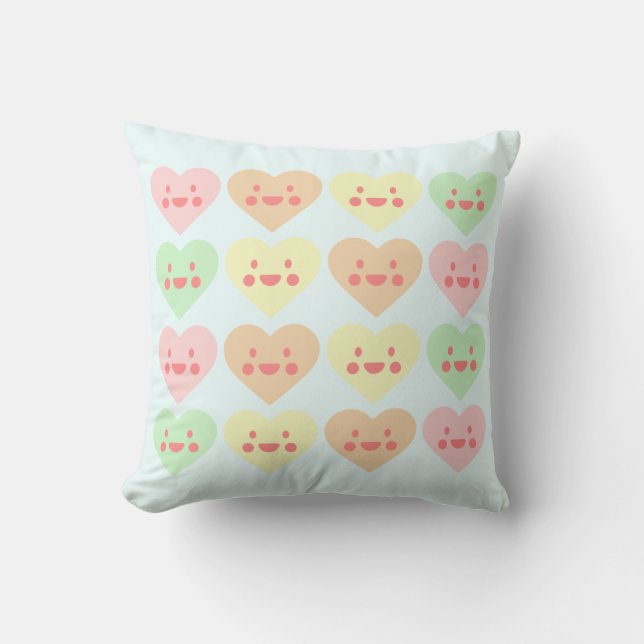 cute heart cushion (Front)