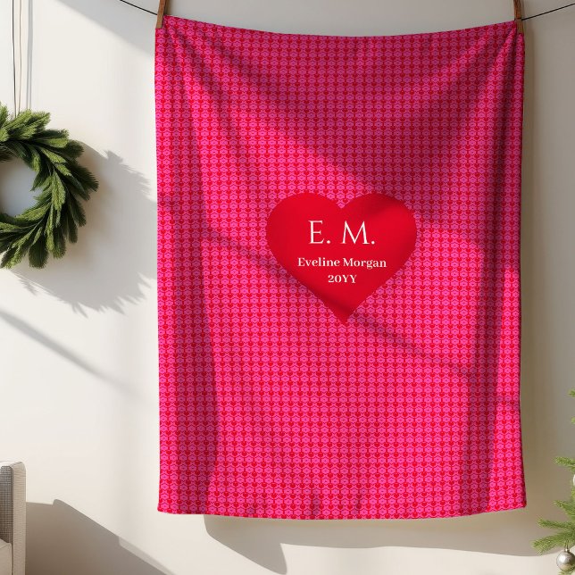 Cute Heart Design Valentine Gift Blanket (Cute Heart Design Valentine Gift Blanket)