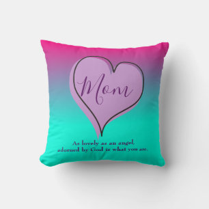 Cute heart for mom cushion