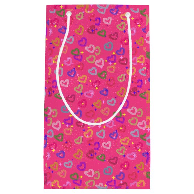 cute heart Gift Bags (Front)