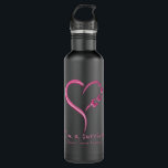 Cute Heart I’m A Survivor Breast Cancer Awareness 710 Ml Water Bottle<br><div class="desc">Celebrate strength, courage, and victory with this I’m a Survivor Breast Cancer Awareness design. Featuring a heart-shaped ribbon with pink butterflies, it’s a beautiful way to honour your journey or support a loved one who has overcome breast cancer. Perfect for awareness walks, survivor events, and Breast Cancer Awareness Month. Available...</div>