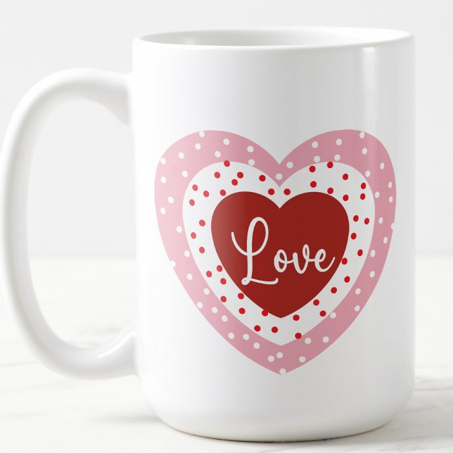 Cute Heart Love  Coffee Mug (Creator Uploaded)