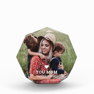 Cute HEART LOVE YOU MOM Mother's Day Photo