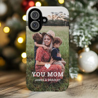Cute HEART LOVE YOU MOM Mother's Day Photo