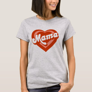 Cute Heart Mama Mini Mother Daughter T-Shirt