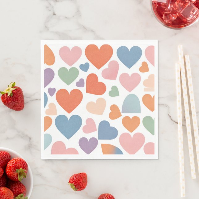 cute heart napkin (Insitu)