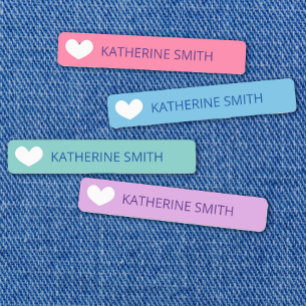 Cute Heart Purple Blue