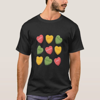 Cute Heart Valentines Day Love Special Education T T-Shirt