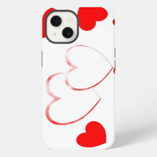 Cute Hearts - beautiful girly iPhone Case