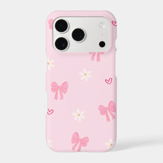 Cute Hearts, Bows & Flowers iPhone 17 Case