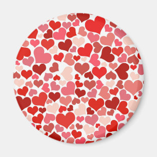 Cute Hearts Magnet