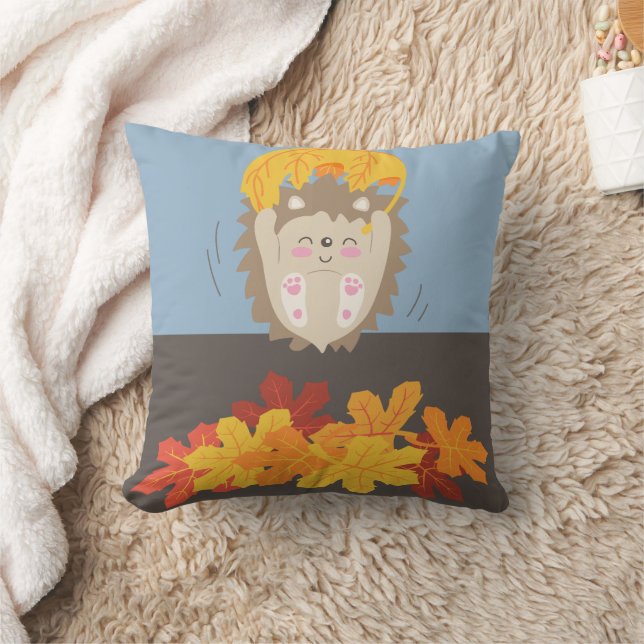 Cute hedgehog cushion (Blanket)