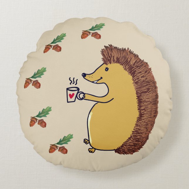 Cute hedgehog cushion (Front)
