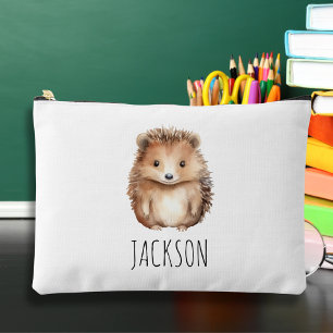 Cute Hedgehog! Custom Pencil Case or Accessory Pouch