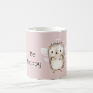 Cute Hedgehog Fairy Coffee Mug
